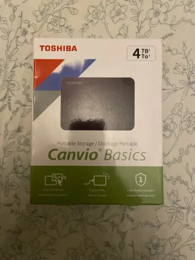 Disco duro externo Toshiba 4TB - miniatura 1