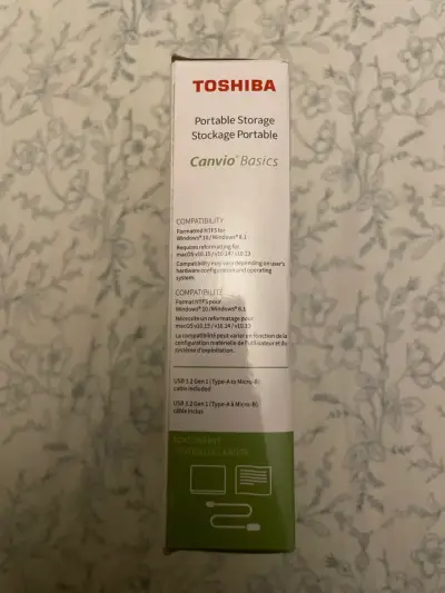 Disco duro externo Toshiba 4TB - miniatura 3