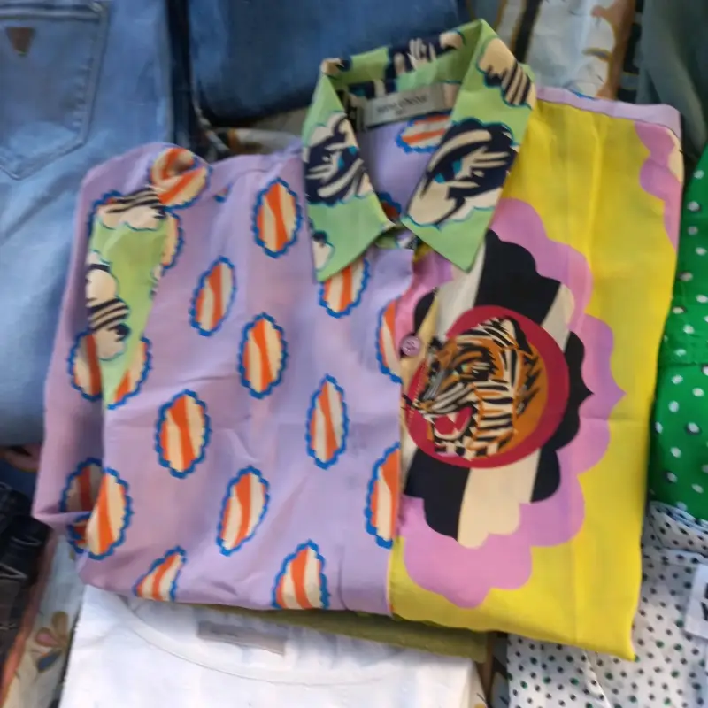 Blusa de diseñador Jasmín Chebar original - 3
