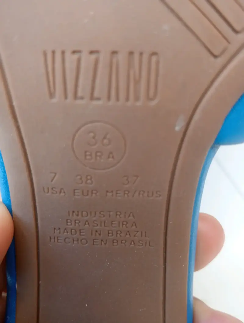 Sandalias azules con tacón Vizzano - 3