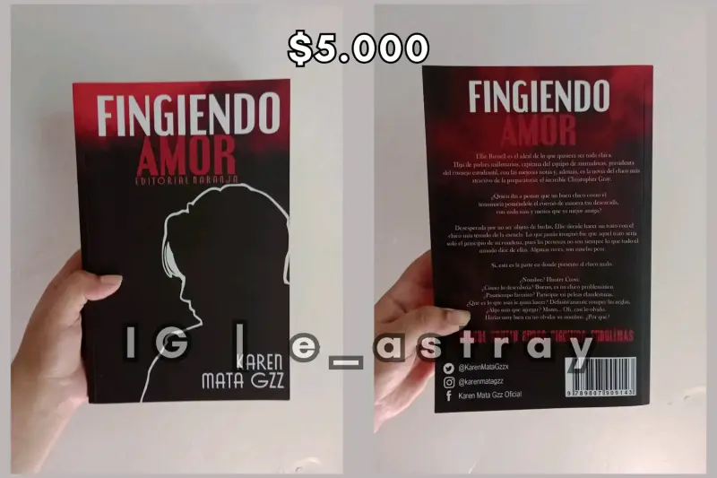 Libro Fingiendo Amor (Original)
