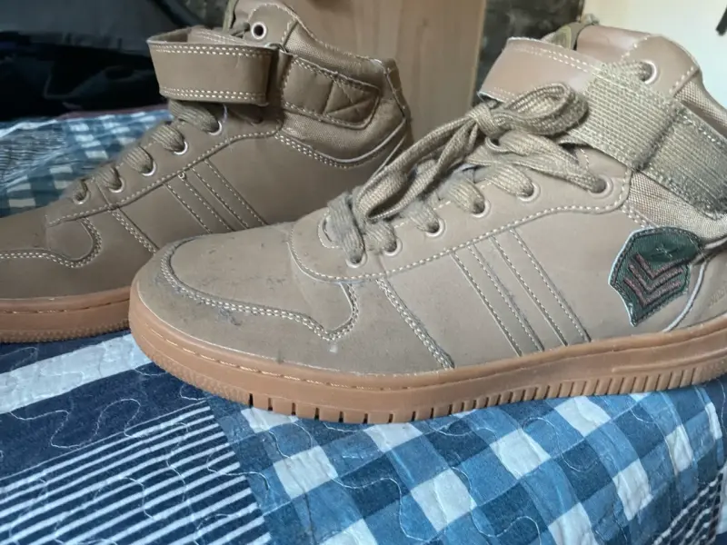 Zapatillas marrones café - 2