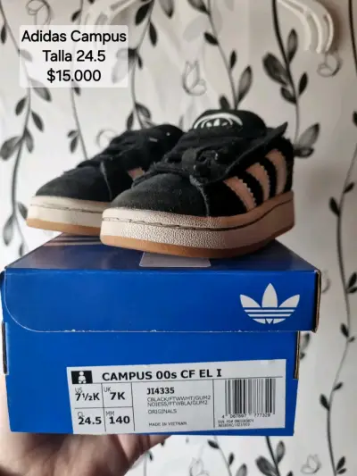 Zapatillas Adidas Campus negras - miniatura 1