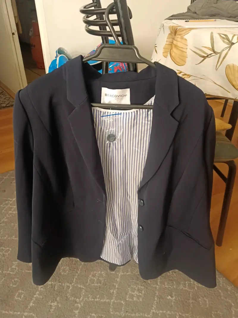 Blazer azul marino Bercovich