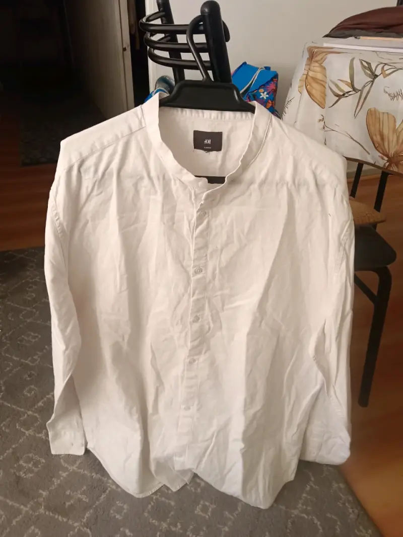 Camisa blanca H&M de hombre