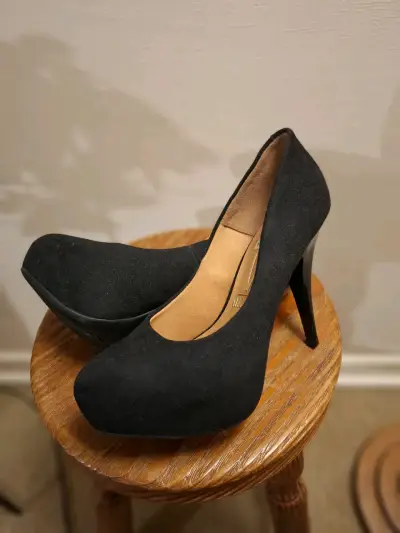 Zapatos Vizzano de tacón negro mujer - miniatura 2