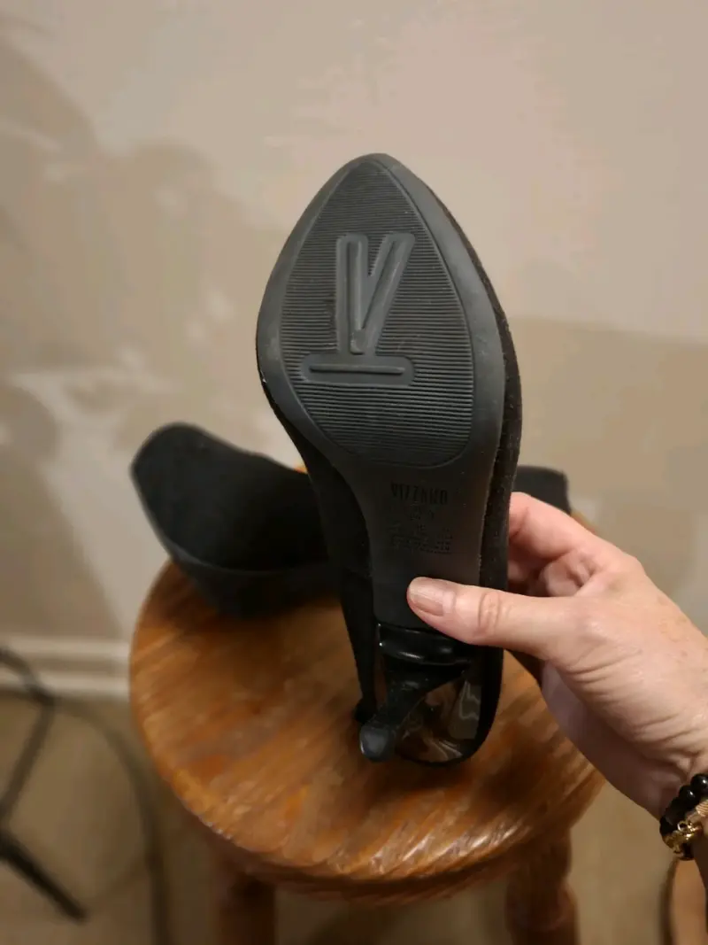 Zapatos Vizzano de tacón negro mujer - 3