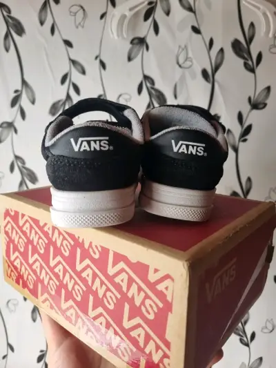 Zapatillas Vans negras para niños - miniatura 2