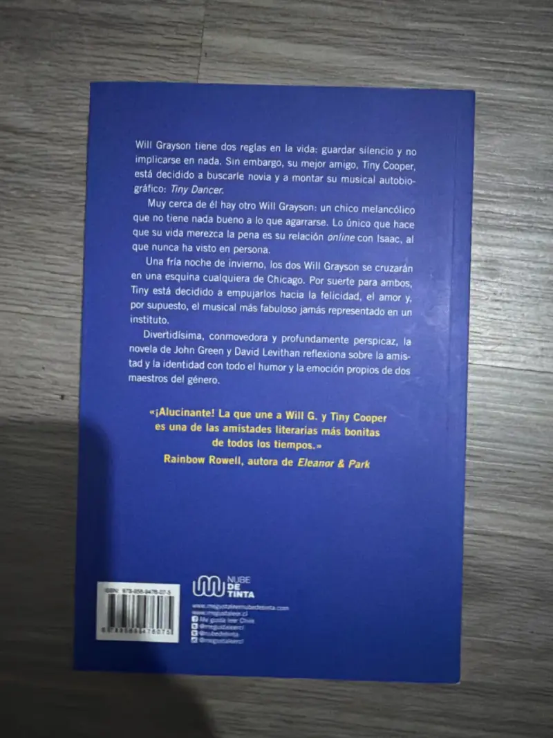 Libro 'Will Grayson, Will Grayson' - 2
