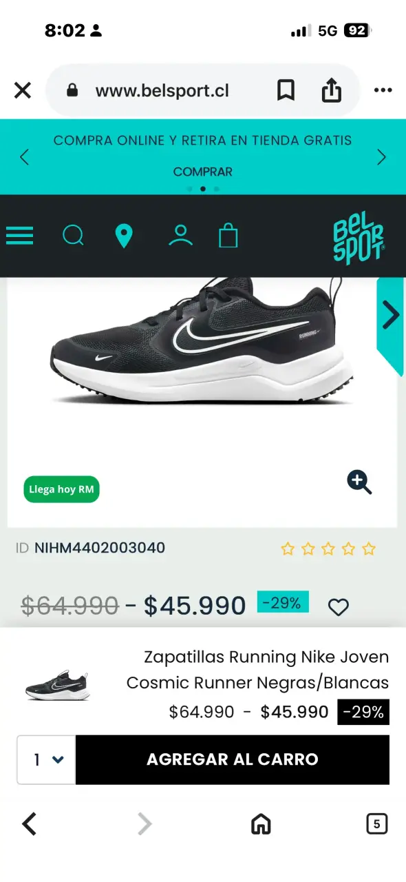 Zapatillas deportivas negras - 3
