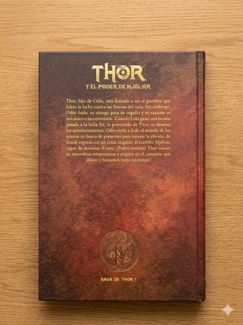 Libro Thor y el Poder de Mjölnir - 2