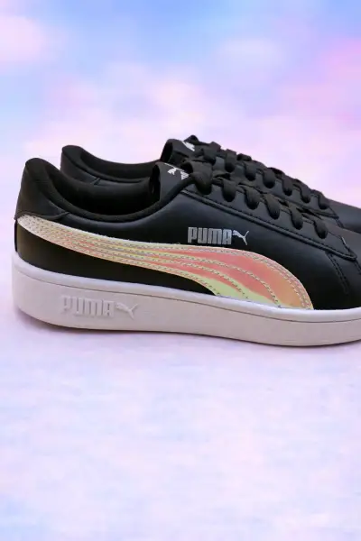 Zapatillas Puma negras con diseño - miniatura 3