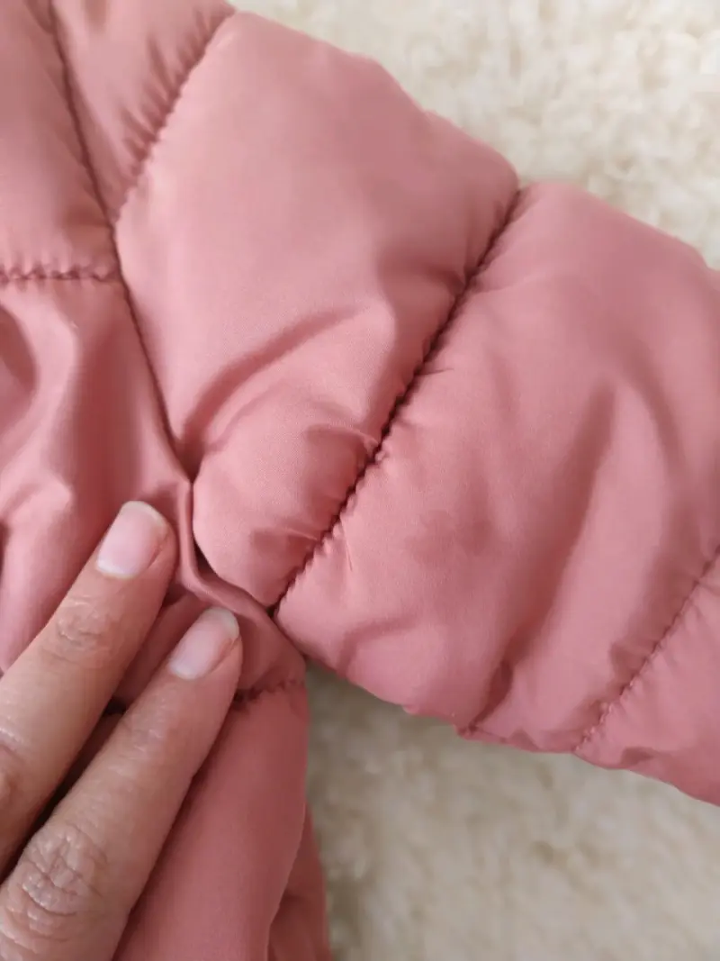 Chaqueta infantil rosada - 6