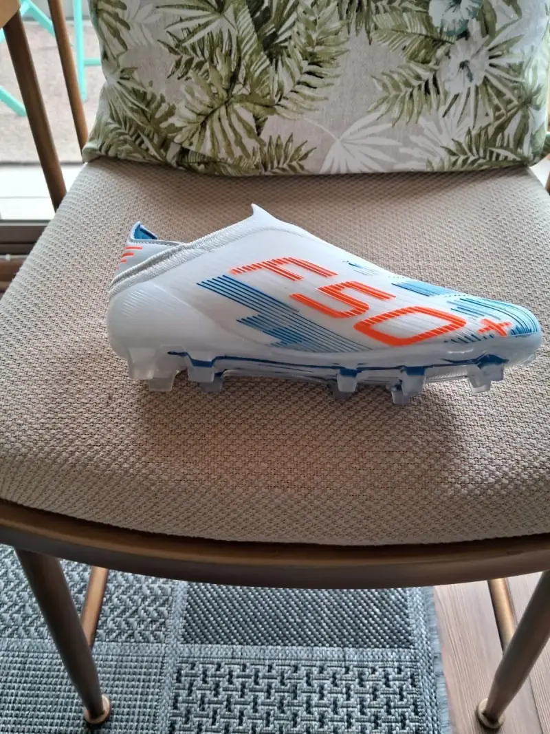 Zapato de fútbol F50 blanco - 1