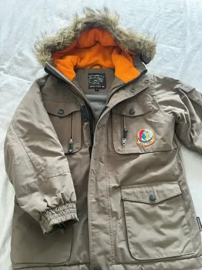 Parka infantil con capucha - miniatura 1