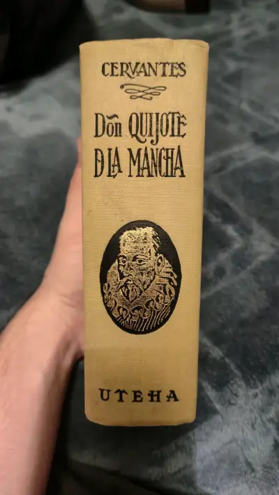 Libro El Quijote edición vintage coleccionistas - miniatura 2