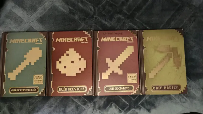 Pack de libros guías Minecraft