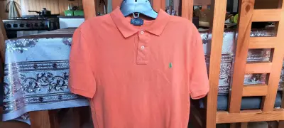 Polera polo naranja - miniatura 1