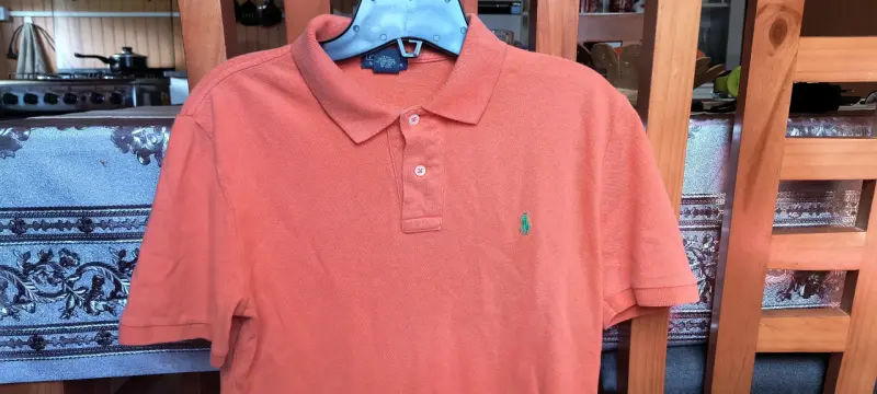 Polera polo naranja - 3
