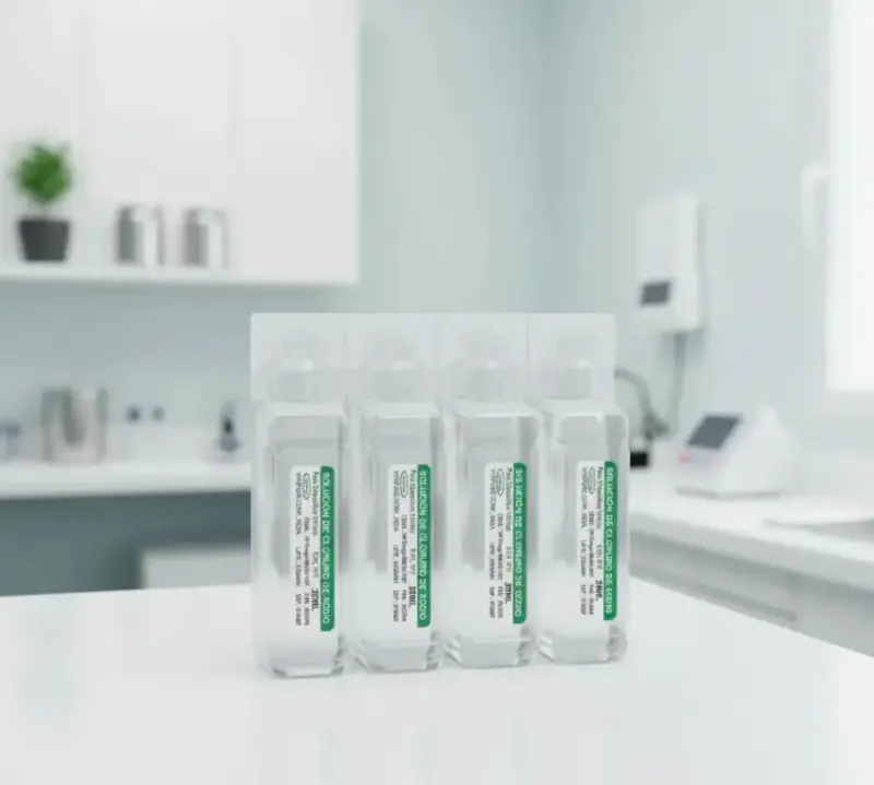 Suero Fisiológico 0,9% 20ml Pack 10 Unidades Estér - 3