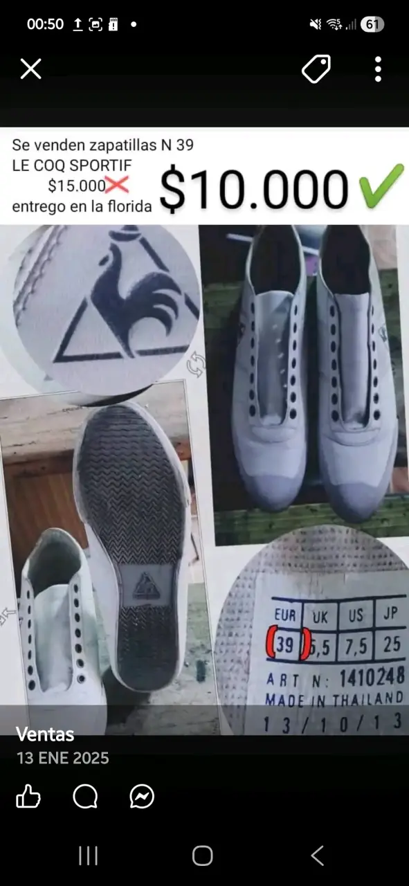 Zapatillas blancas Le Coq Sportif