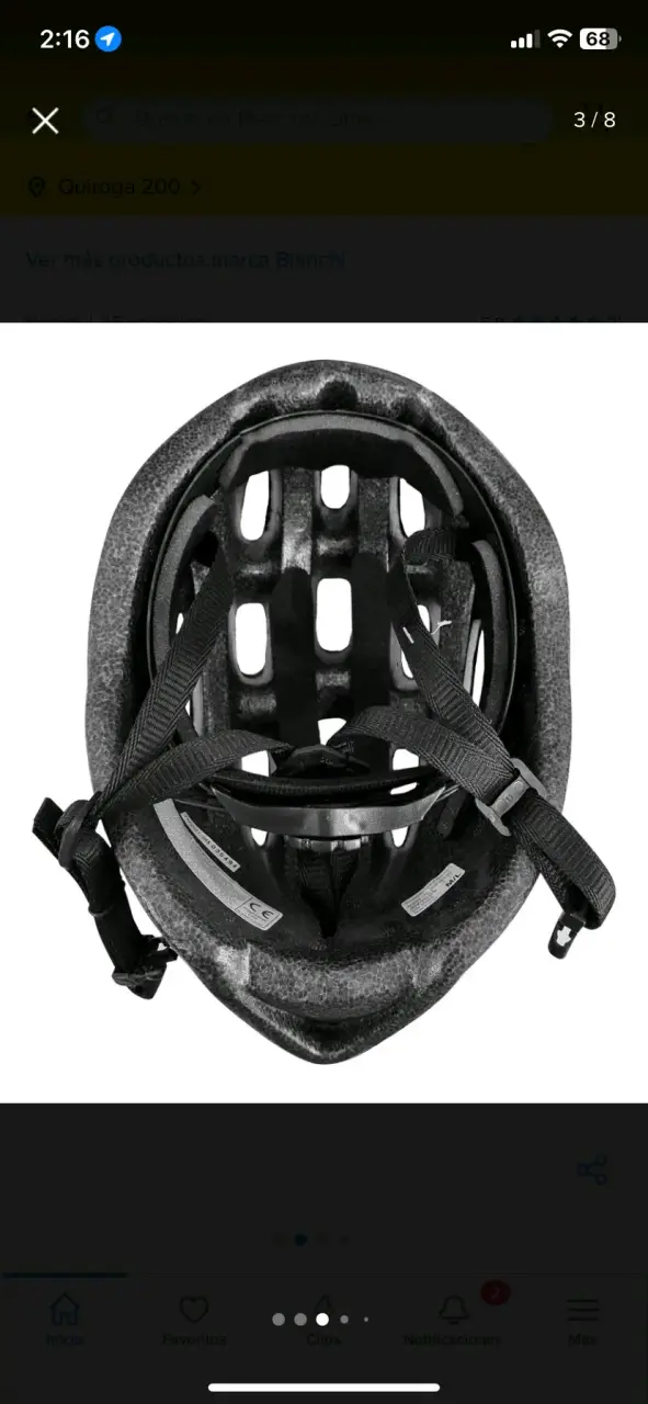 Casco ciclismo azul Bianchi - 2