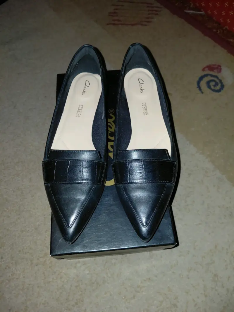 Zapatos planos negros, mujer, Clarks!! - 1