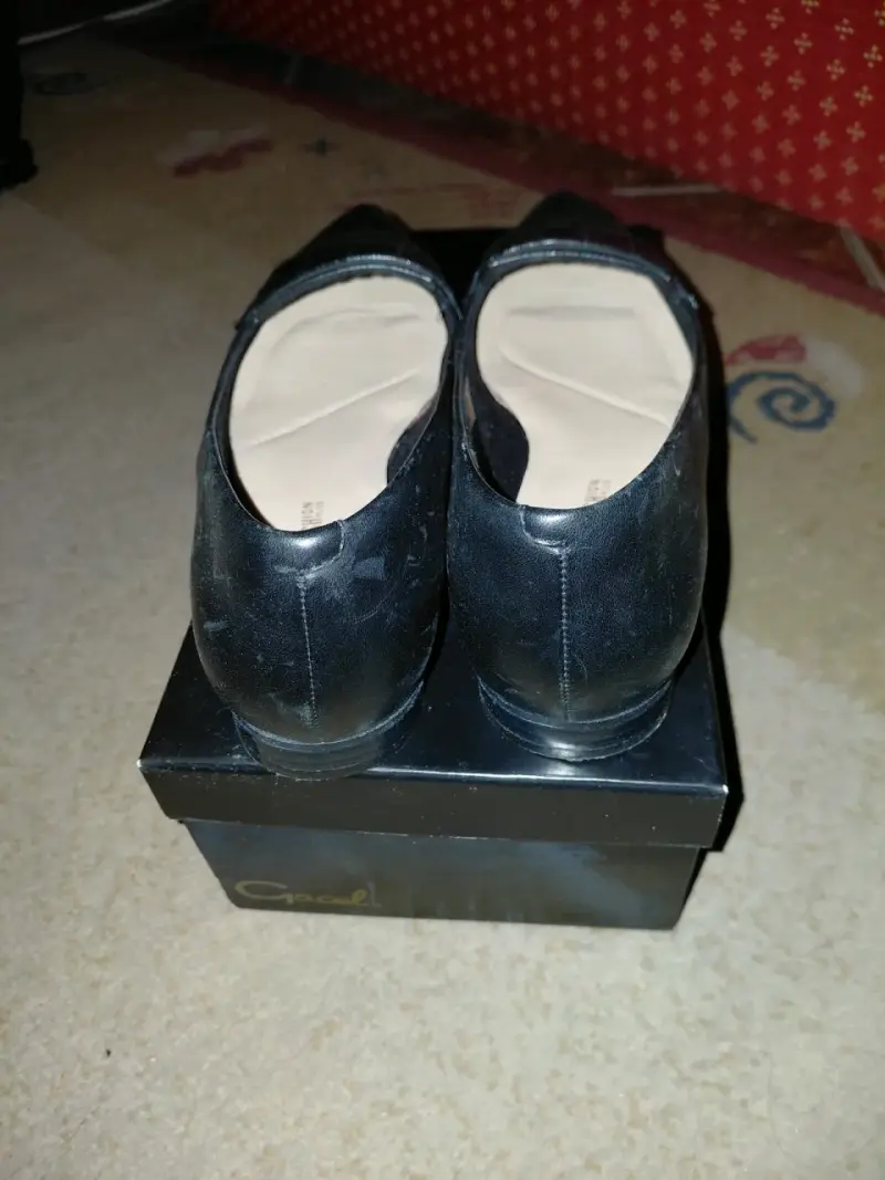 Zapatos planos negros, mujer, Clarks!! - 3