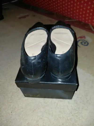 Zapatos planos negros, mujer, Clarks!! - miniatura 3