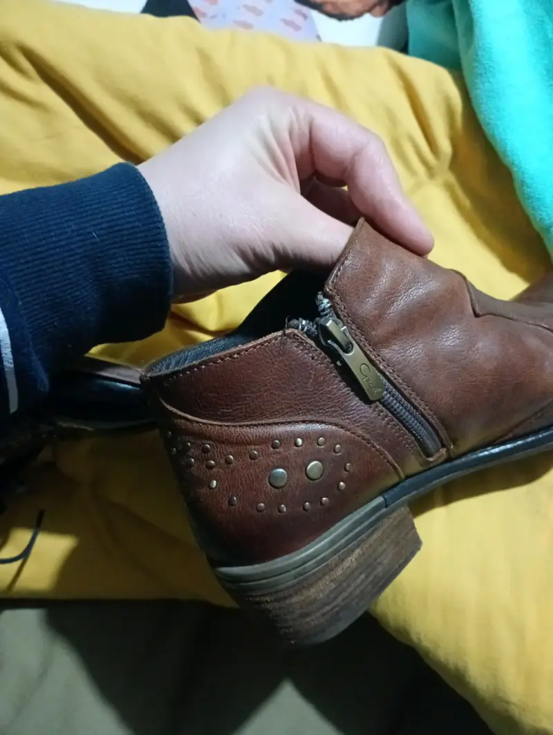 Botines marrones de cuero - 2