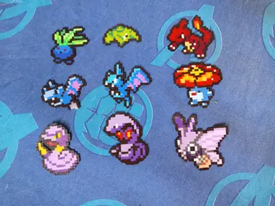 Figuras pokemon hama beads - miniatura 1