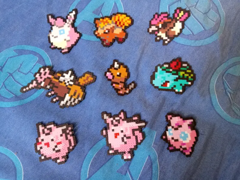 Figuras pokemon hama beads - 4
