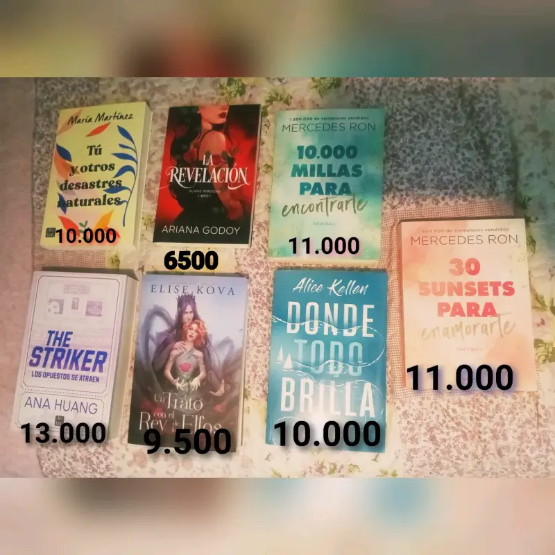 Lote de libros variados en español - 1