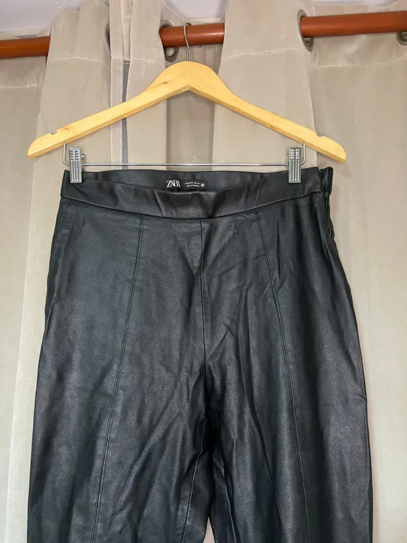 Pantalones de cuero Zara - 4