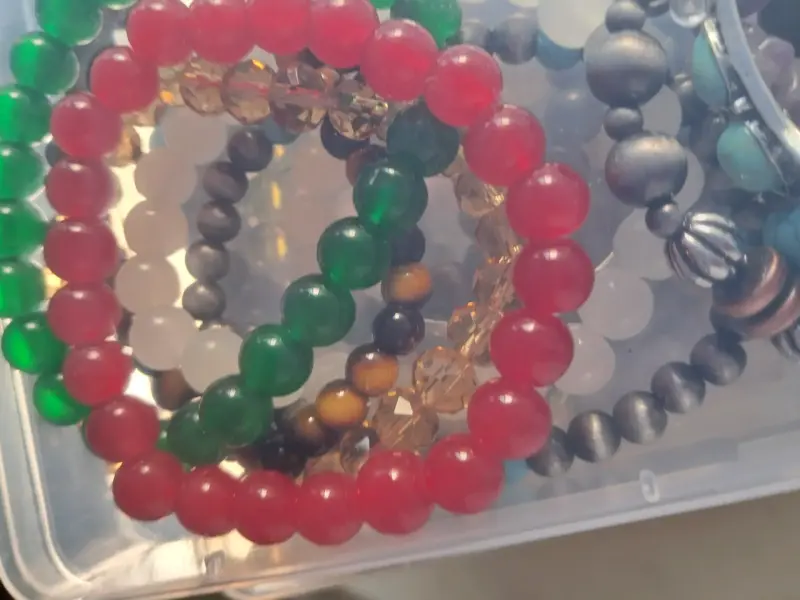 Set de pulseras coloridas 100 unidades - 6