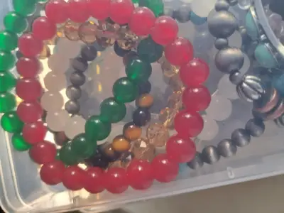 Set de pulseras coloridas 100 unidades - miniatura 6