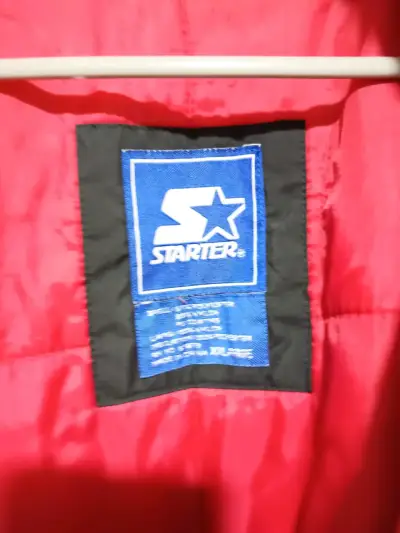 Chaqueta negra Starter vintage - miniatura 2