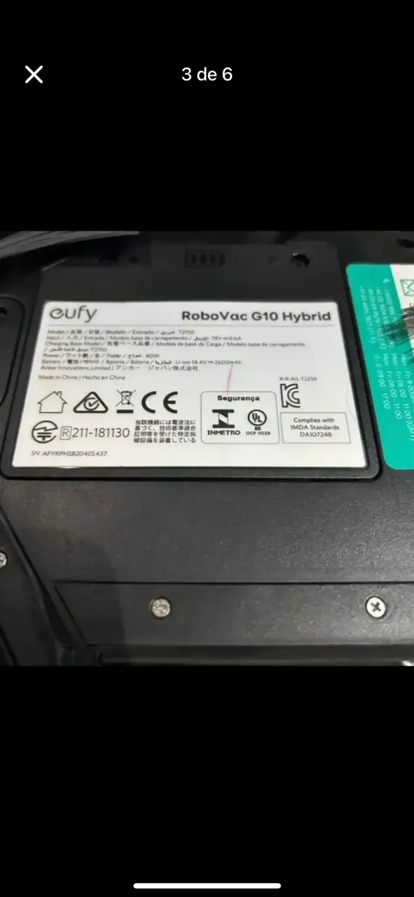 Robot aspiradora Eufy G10 - 6
