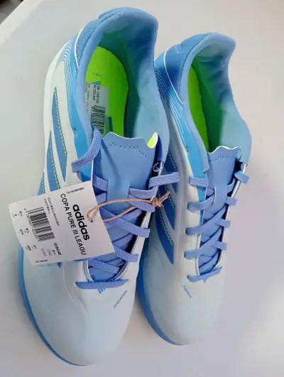 Zapatillas Adidas Copa Pure III celeste - miniatura 1