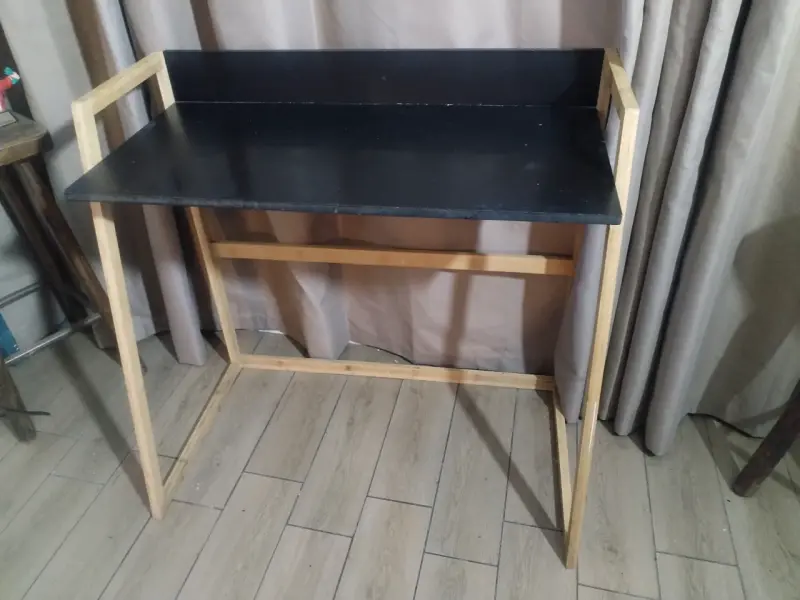 Mesa escritorio auxiliar de madera - 2