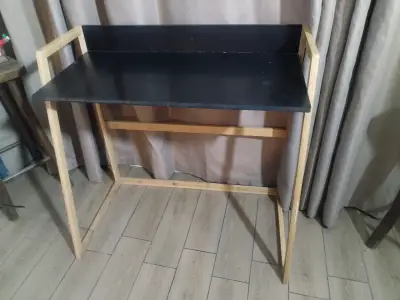 Mesa escritorio auxiliar de madera - miniatura 2