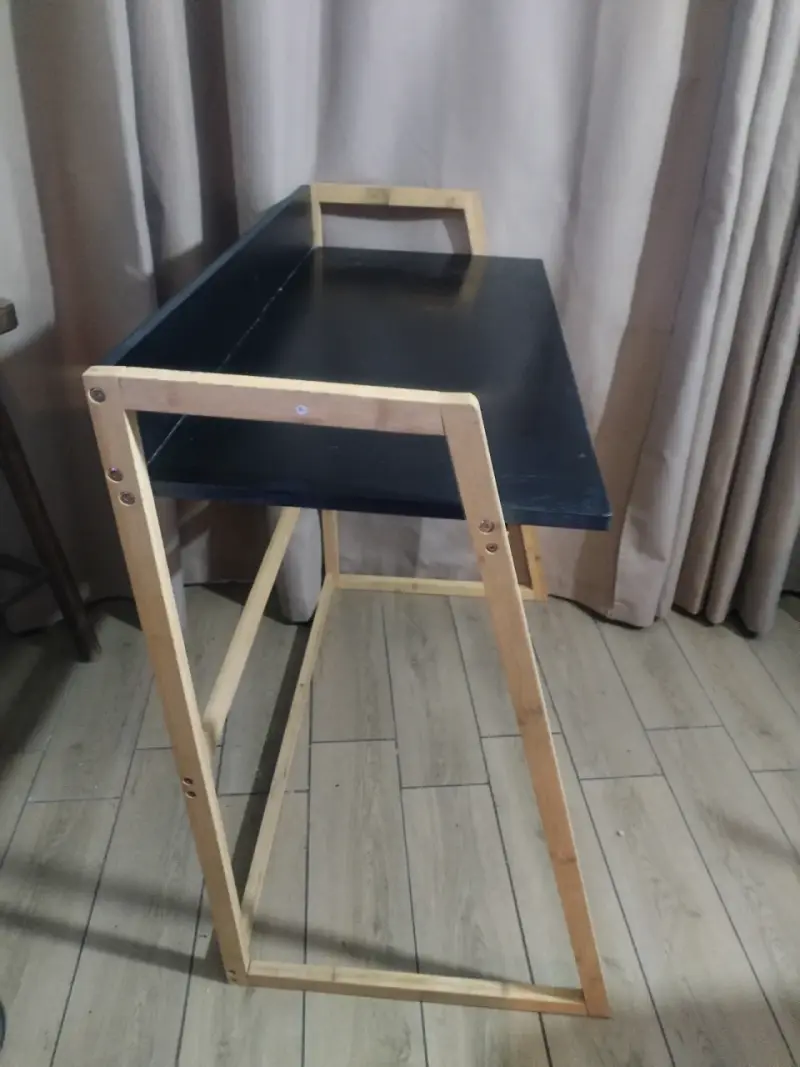 Mesa escritorio auxiliar de madera - 4