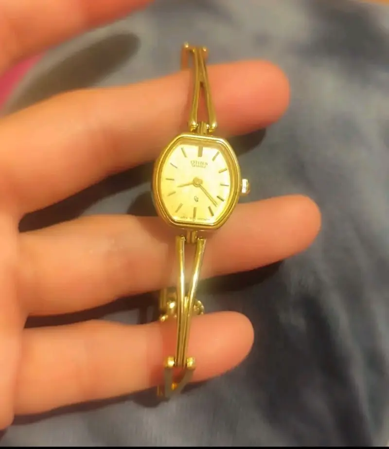 Reloj enchapado Citizen mujer vintage - 1