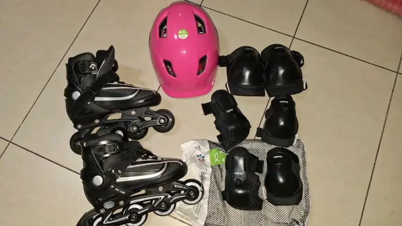 Set patines y protecciones