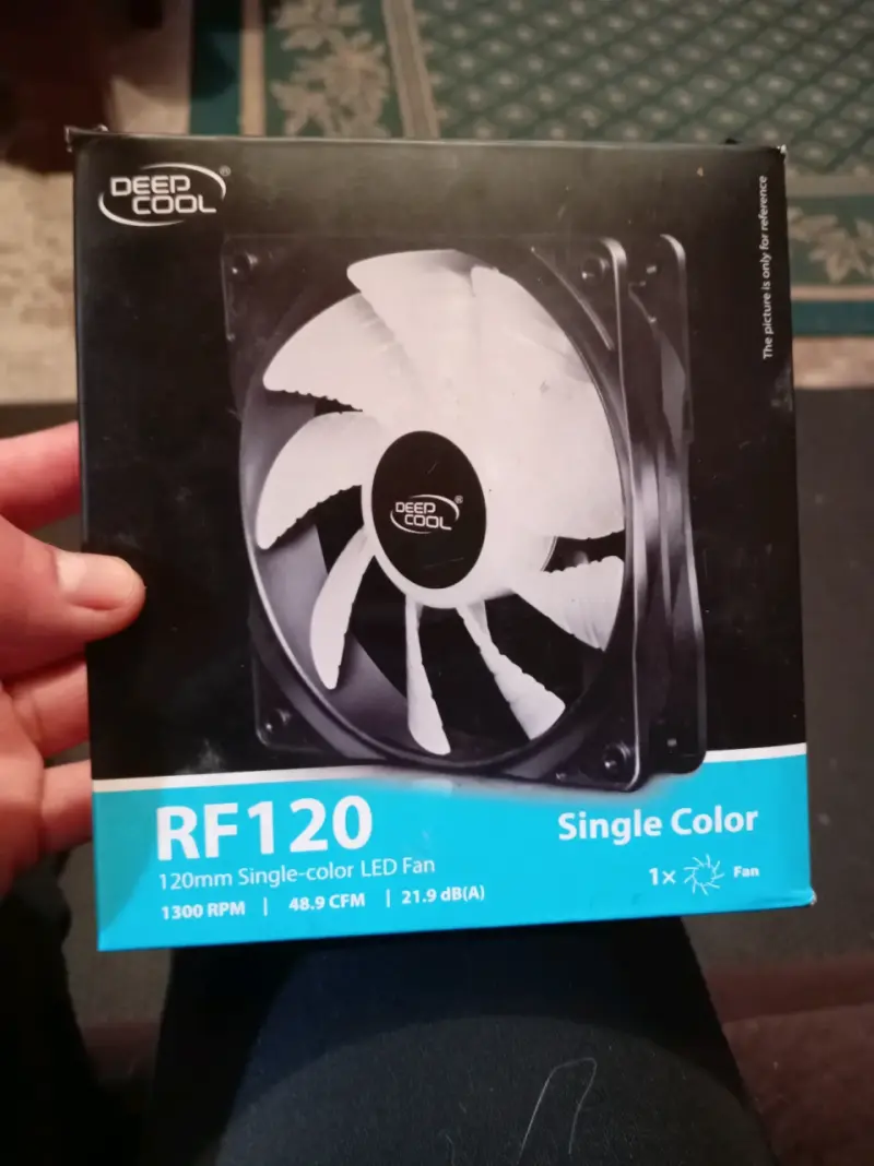 Ventilador LED Deepcool RF120 - 1