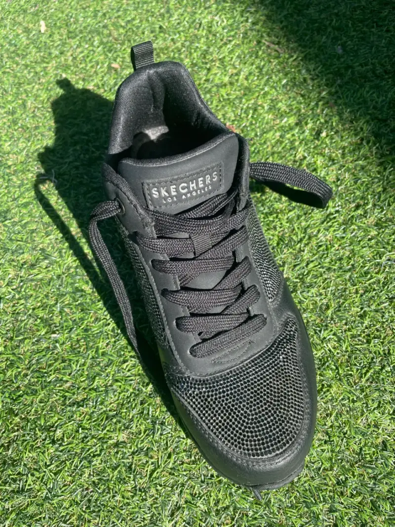 Zapatillas negras skechers - 2
