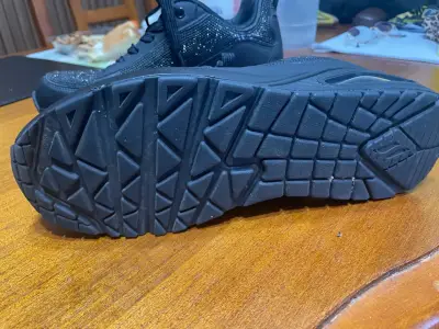 Zapatillas negras skechers - miniatura 5
