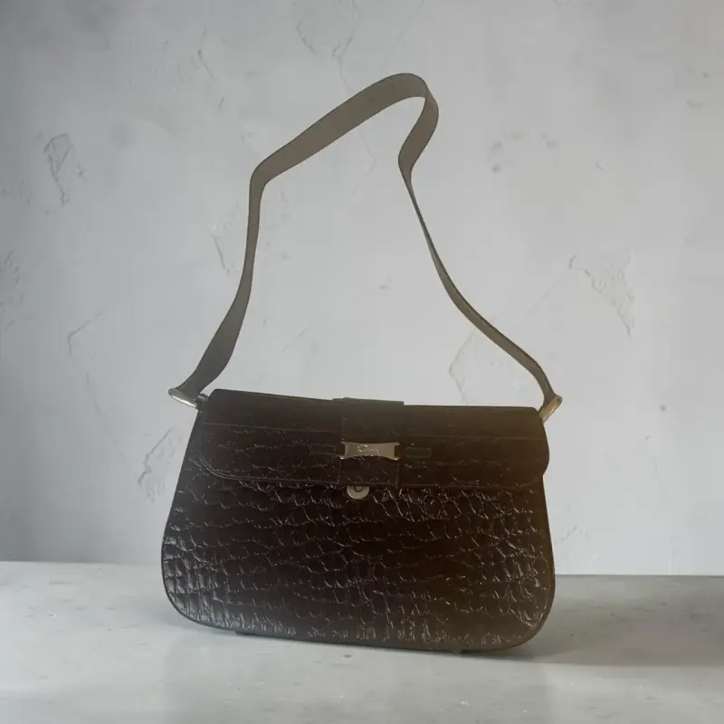 Bolso de cuero marrón - 2