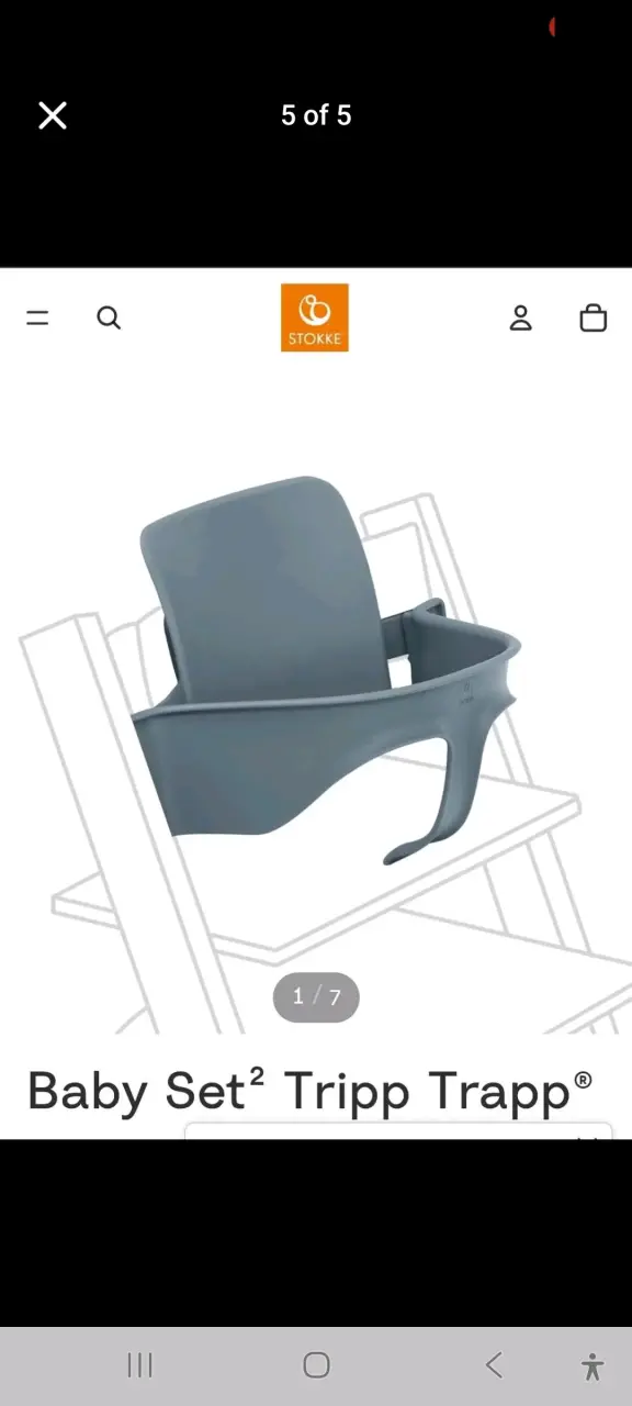 Accesorios baby set Tripp Trapp - 4
