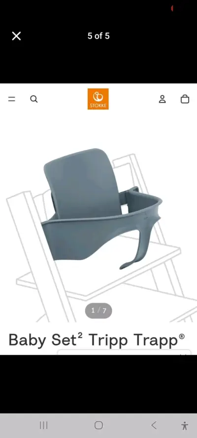 Accesorios baby set Tripp Trapp - miniatura 4